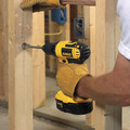 Drill Drivers | Dewalt DC720KA 18V Cordless 1/2 in. Compact Drill Driver Kit image number 3