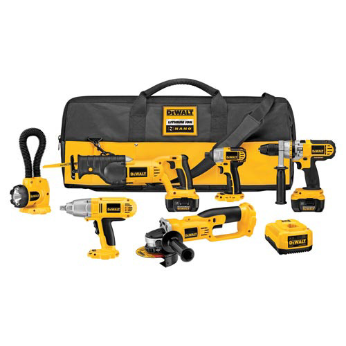 Combo Kits | Factory Reconditioned Dewalt DCK675LR 18V XRP Cordless Lithium-Ion 6-Tool Combo Kit image number 0