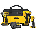 Combo Kits | Factory Reconditioned Dewalt DCK340C2R 20V MAX Cordless Lithium-Ion 3-Tool Combo Kit image number 0