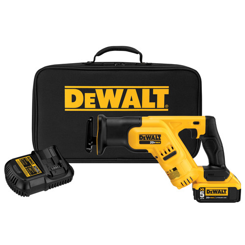 Reciprocating Saws | Factory Reconditioned Dewalt DCS387P1R 20V MAX 5.0 Ah Cordless Lithium-Ion Reciprocating Saw Kit image number 0