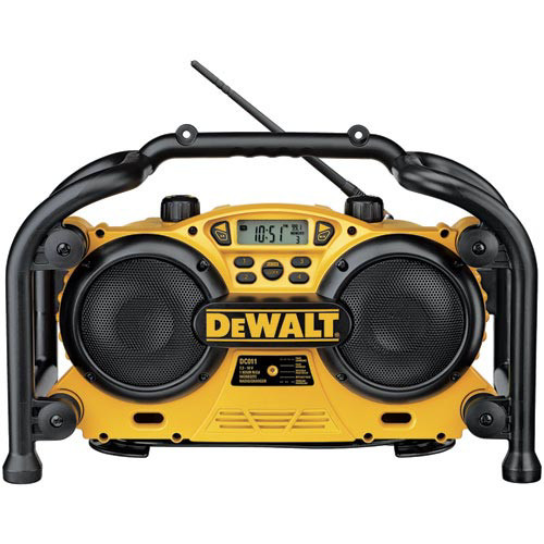 Speakers & Radios | Factory Reconditioned Dewalt DC011R 7.2V - 18V Cordless Worksite Radio with Built in. Charger image number 0