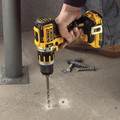 Hammer Drills | Factory Reconditioned Dewalt DCD795D2R 20V MAX XR Lithium-Ion Brushless Compact 1/2 in. Cordless Hammer Drill Kit (2 Ah) image number 3
