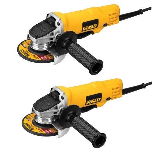 Angle Grinders | Dewalt DWE4012-2 7.5 Amp 4.5 in. Small Angle Grinder with Paddle Switch (2-Pack) image number 0