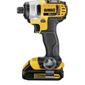 Impact Drivers | Factory Reconditioned Dewalt DCF885C2R 20V MAX Lithium-Ion 1/4 in. Cordless Impact Driver Kit (1.5 Ah) image number 2