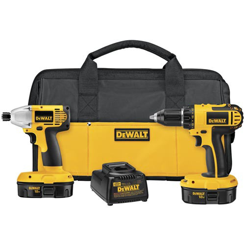 Combo Kits | Factory Reconditioned Dewalt DC720IAR 18V Compact Cordless 2-Tool Combo Kit image number 0