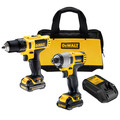 Combo Kits | Factory Reconditioned Dewalt DCK211S2R 12V MAX Lithium-Ion 3/8 in. Cordless Drill Driver / Impact Driver Combo Kit (1.5 Ah) image number 1