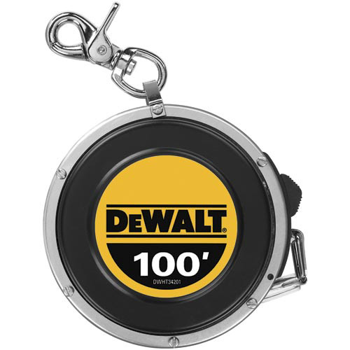 Tape Measures | Dewalt DWHT34201 100 ft. Auto Retractable Long Tape image number 0