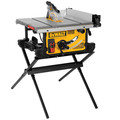 Table Saws | Dewalt DWE7490X 10 in. 15 Amp Site-Pro Compact Jobsite Table Saw with Scissor Stand image number 0