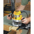 Plunge Base Routers | Dewalt DW618PK 2-1/4 HP EVS Fixed Base & Plunge Router Combo Kit with Hard Case image number 8