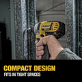 Impact Drivers | Dewalt DCF885M2 20V MAX XR Cordless Lithium-Ion 1/4 in. Impact Driver Kit image number 5