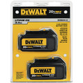Batteries | Dewalt DCB200-2 20V MAX 3 Ah Lithium-Ion Battery (2-Pack) image number 1