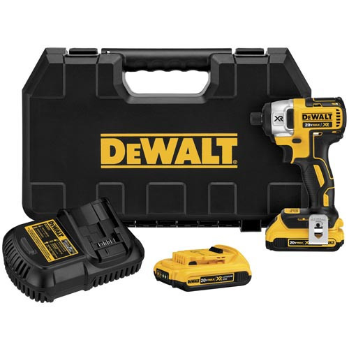 Impact Drivers | Factory Reconditioned Dewalt DCF886D2R 20V MAX XR Cordless Lithium-Ion 1/4 in. Brushless Impact Driver Kit with 2.0 Ah Batteries image number 0