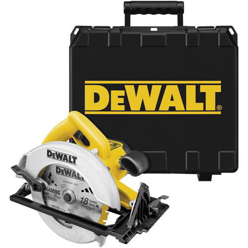 Circular Saws | Factory Reconditioned Dewalt DW369CSKR 7-1/4 in. Lightweight Circular Saw Kit with Base & Electric Brake image number 0