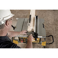 Table Saws | Dewalt DWE7499GD 10 in. 15 Amp Site-Pro Compact Jobsite Table Saw with Guard Detect and Rolling Stand image number 3