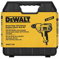 Drill Drivers | Dewalt DWD115K 3/8 in. 0 - 2,500 RPM 8.0 Amp VSR Mid-Handle Drill Kit with Keyless Chuck image number 9