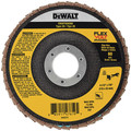 Grinding, Sanding, Polishing Accessories | Dewalt DWAFV84560 T29 FLEXVOLT Flap Disc 4-1/2 in. x 7/8 in. 60-Grit image number 1