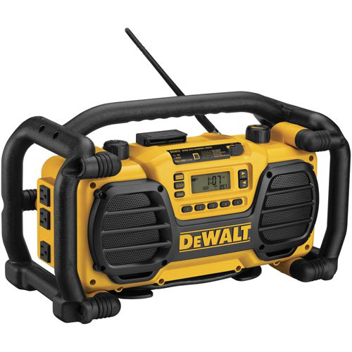 Speakers & Radios | Factory Reconditioned Dewalt DC012R 7.2 - 18V XRP Cordless Worksite Radio and Charger image number 0