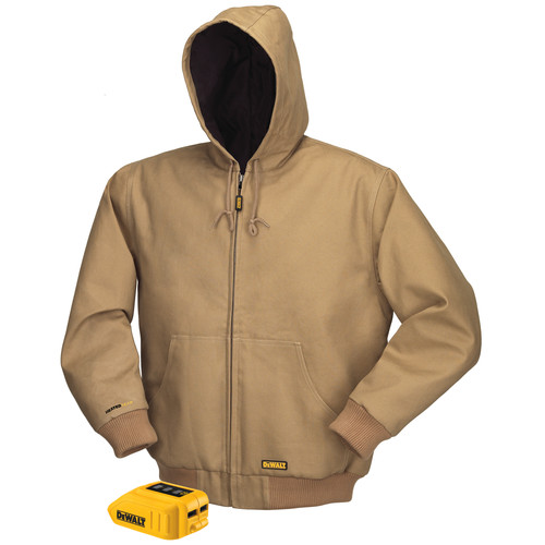Heated Hoodies | Dewalt DCHJ064B-M 20V MAX Li-Ion Heated Hoodie (Jacket Only) - Medium image number 0