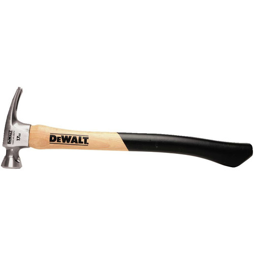 Claw Hammers | Dewalt DWHT51411L 17 oz. Hickory Smooth Framing Hammer image number 0