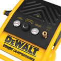 Portable Air Compressors | Dewalt D55140 0.3 HP 1 Gallon Oil-Free Hand Carry Trim Air Compressor image number 4