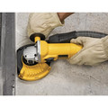 Concrete Dust Collection | Factory Reconditioned Dewalt DWE46151R 5 in. 10 Amp 10,000 RPM Surface Grinder with Dust Shroud image number 3