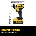Impact Wrenches | Dewalt DCF880HM2 20V MAX XR Brushed Lithium-Ion 1/2 in. Cordless Impact Wrench with Hog Ring Anvil Kit with (2) 4 Ah Batteries image number 4