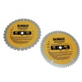 Circular Saw Blades | Dewalt DW3106P5 2 Pc 10 in. Series 20 Circular Saw Blade Combo Pack image number 0