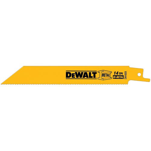 Blades | Dewalt DW4811B 6 in. 18 TPI Metal Cutting Reciprocating Saw Blades (100-Pack) image number 0