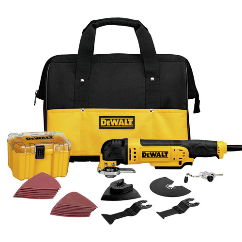 Oscillating Tools | Factory Reconditioned Dewalt DWE315K 3 Amp Oscillating Tool Kit with 29 Accessories image number 0