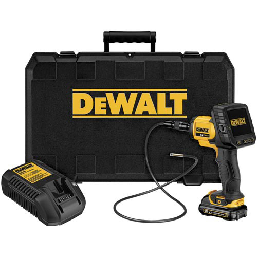 Detection Tools | Dewalt DCT412S1 12V MAX Cordless Lithium-Ion 5.8mm Inspection Camera with Wireless Screen Kit image number 0