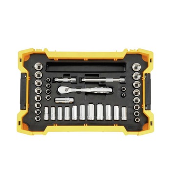HAND TOOLS | Dewalt 85-Piece 3/8 in. and 1/2 in. Mechanic Tool Set with Tough System 2.0 Tray and Lid - DWMT45403