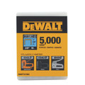 Staples | Dewalt DWHTTA7065 3/8 in. Heavy-Duty Hammer Tacker Staples (5,000-Pack) image number 1
