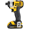 Combo Kits | Dewalt DCK340C2 20V MAX Lithium-Ion Cordless 3-Tool Combo Kit with (2) 1.5 Ah Compact Batteries image number 2