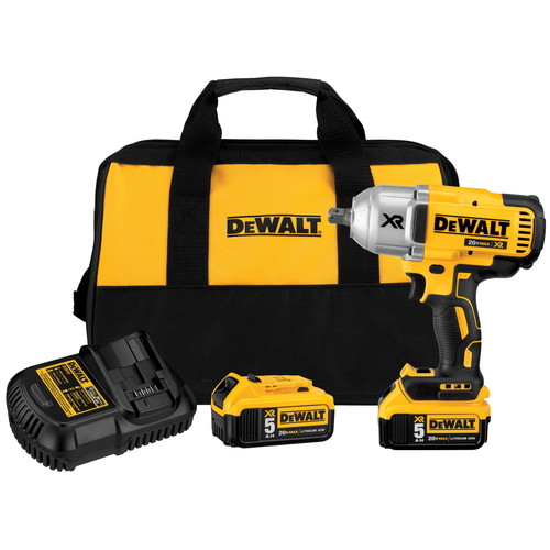 Impact Wrenches | Factory Reconditioned Dewalt DCF899P2R 20V MAX XR Cordless Lithium-Ion 1/2 in. Brushless Detent Pin Impact Wrench with 2 Batteries image number 0