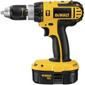 Hammer Drills | Factory Reconditioned Dewalt DC725KAR 18V Lithium-Ion Compact 1/2 in. Cordless Hammer Drill Kit with (2) 2.4 Ah Batteries image number 1