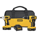 Combo Kits | Factory Reconditioned Dewalt DC720IAR 18V Compact Cordless 2-Tool Combo Kit image number 0