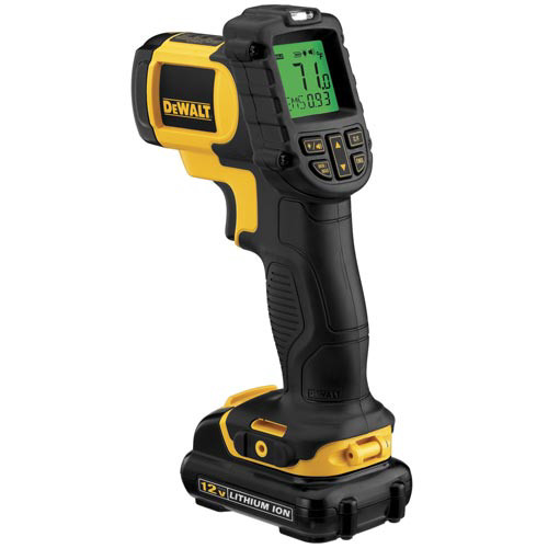 Detection Tools | Dewalt DCT414S1 12V MAX Cordless Lithium-Ion Infrared Thermometer Kit image number 0
