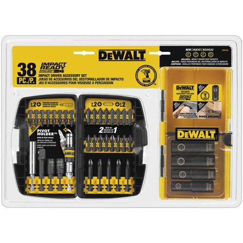 Bits and Bit Sets | Dewalt DW2169 38-Piece Impact Ready and Accessory Set image number 0