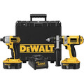 Combo Kits | Factory Reconditioned Dewalt DCK245XR 18V XRP Cordless Hammerdrill / Impact Driver Combo Kit image number 0