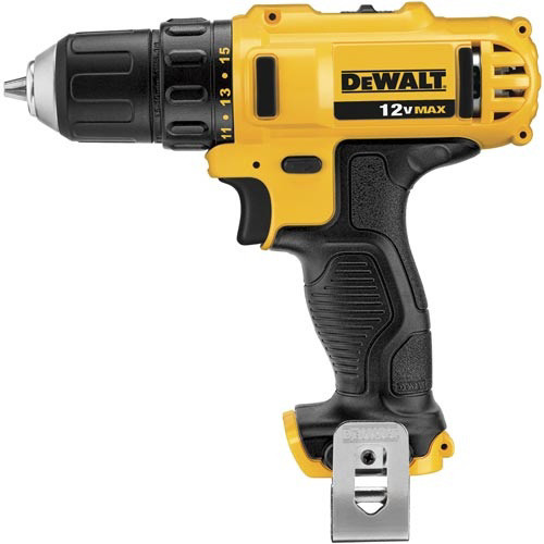 Drill Drivers | Dewalt DCD710B 12V MAX Lithium-Ion 3/8 in. Drill Driver (Tool Only) image number 0