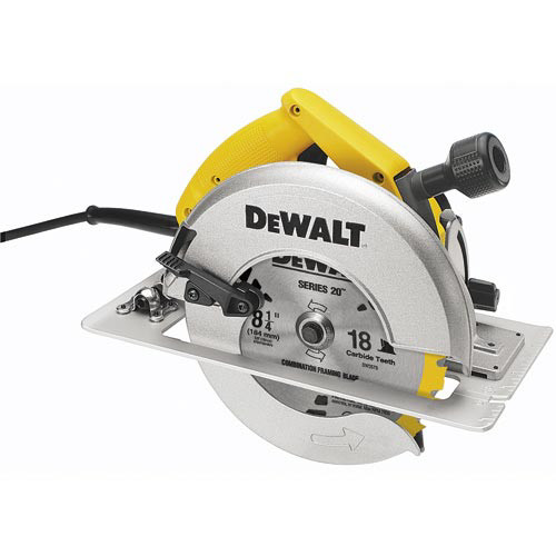 Circular Saws | Dewalt DW384 8-1/4 in. Circular Saw with Rear Pivot Depth & Electric Brake image number 0