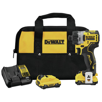 HAND TOOLS | Dewalt 12V MAX XTREME Brushless Lithium-Ion Cordless 1/4 in. Screwdriver Kit (2 Ah) - DCF601F2