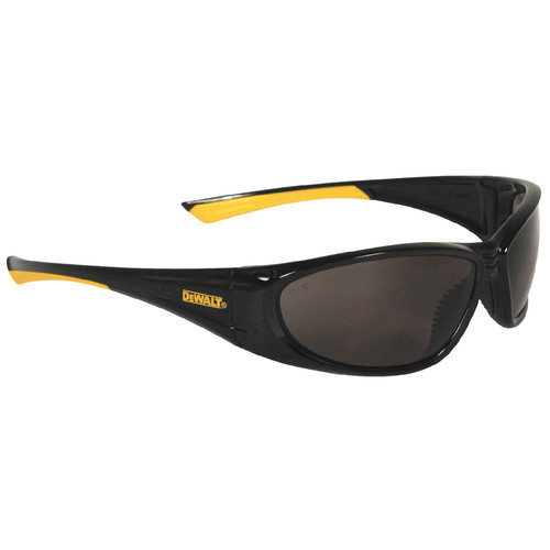 Safety Glasses | Dewalt DPG98-2C Gable Safety Glass Smoke Lens with Non-Slip Nose Piece image number 0