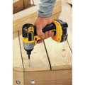 Impact Drivers | Factory Reconditioned Dewalt DCF826KLR 18V Lithium-lon Compact 1/4 in. Impact Driver Kit image number 5