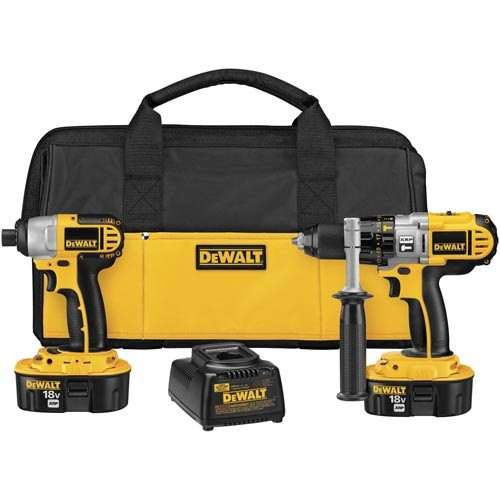 Combo Kits | Dewalt DCK255X 18V XRP Cordless 1/2 in. Hammer Drill and Impact Driver Combo Kit image number 0