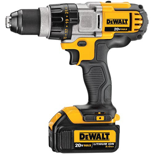 Drill Drivers | Factory Reconditioned Dewalt DCD980L2R 20V MAX Lithium-Ion Premium 3-Speed 1/2 in. Cordless Drill Driver Kit (3 Ah) image number 0