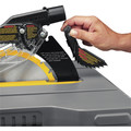 Table Saws | Dewalt DWE7490X 10 in. 15 Amp Site-Pro Compact Jobsite Table Saw with Scissor Stand image number 9