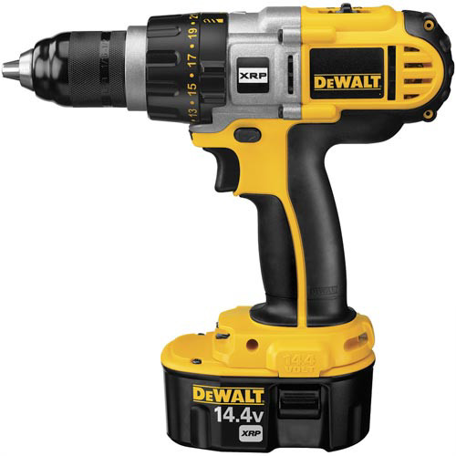 Drill Drivers | Factory Reconditioned Dewalt DCD920KXR 14.4V XRP Ni-Cd 1/2 in. Cordless Drill Driver Kit (2.4 Ah) image number 0