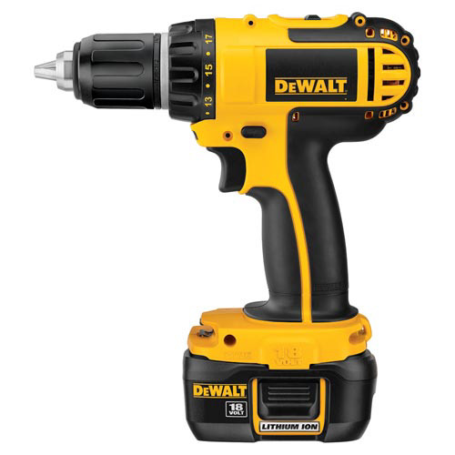 Drill Drivers | Factory Reconditioned Dewalt DCD760KLR 18V Compact Lithium-Ion 1/2 in. Cordless Drill Driver Kit (1.1 Ah) image number 0