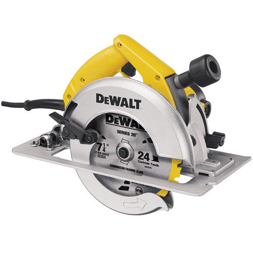Circular Saws | Dewalt DW364 7 1/4 in. Circular Saw with Rear Pivot Depth & Electric Brake image number 0